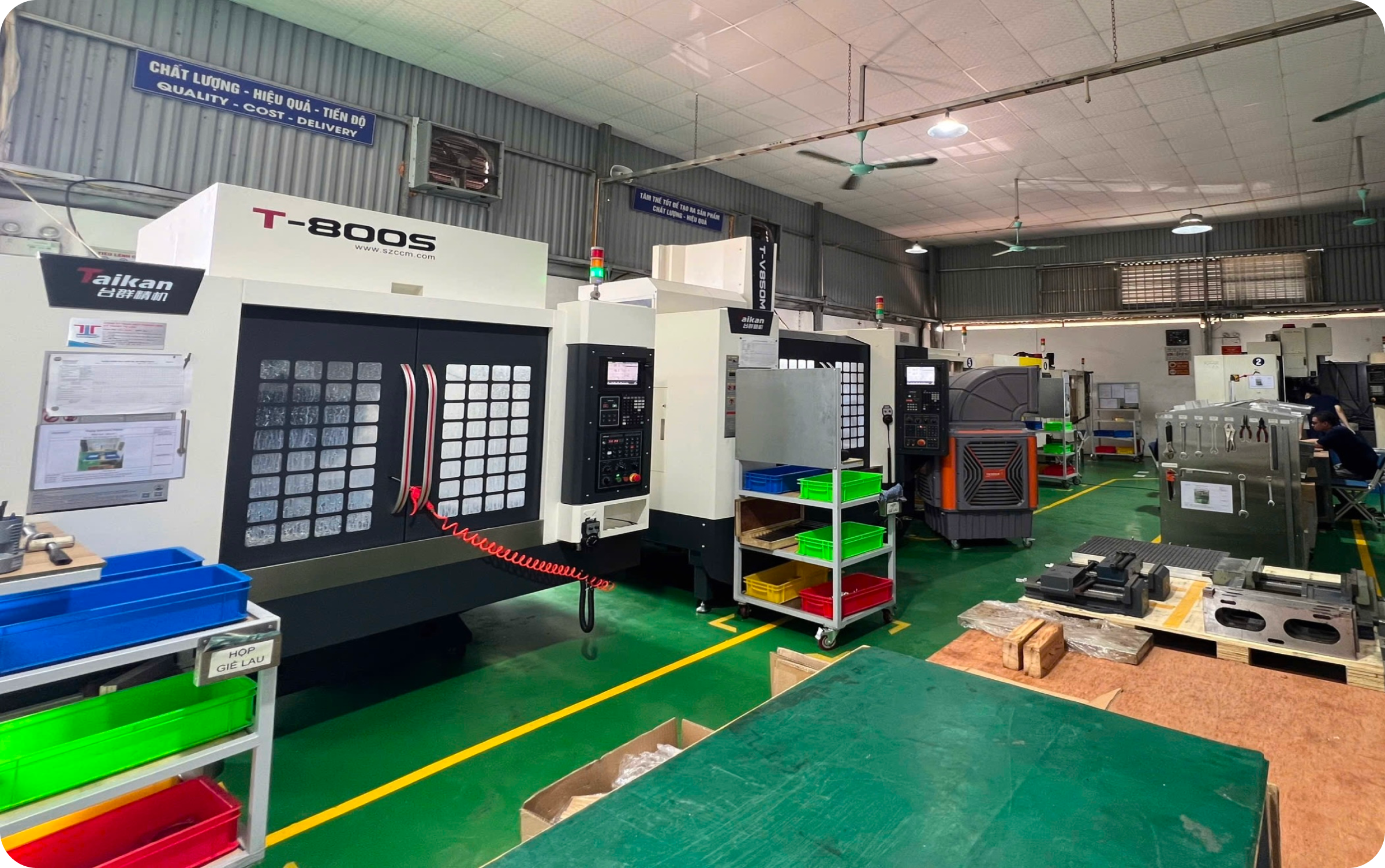 CNC machinery